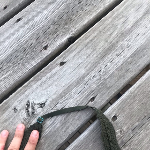 Olive green aerie bralette - Picture 3 of 4